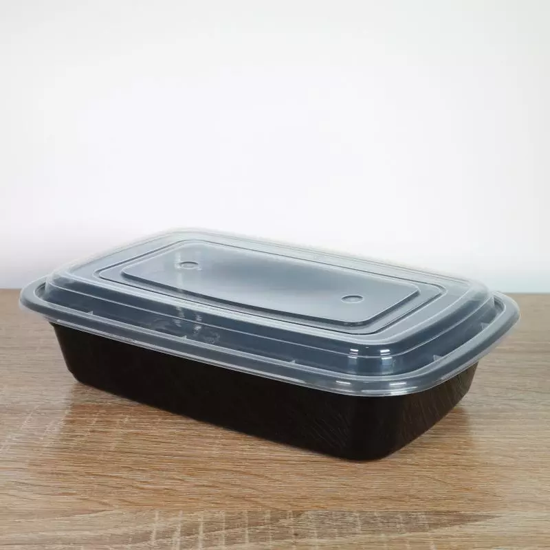 Envase PP rectangular 32 oz/1000 ml