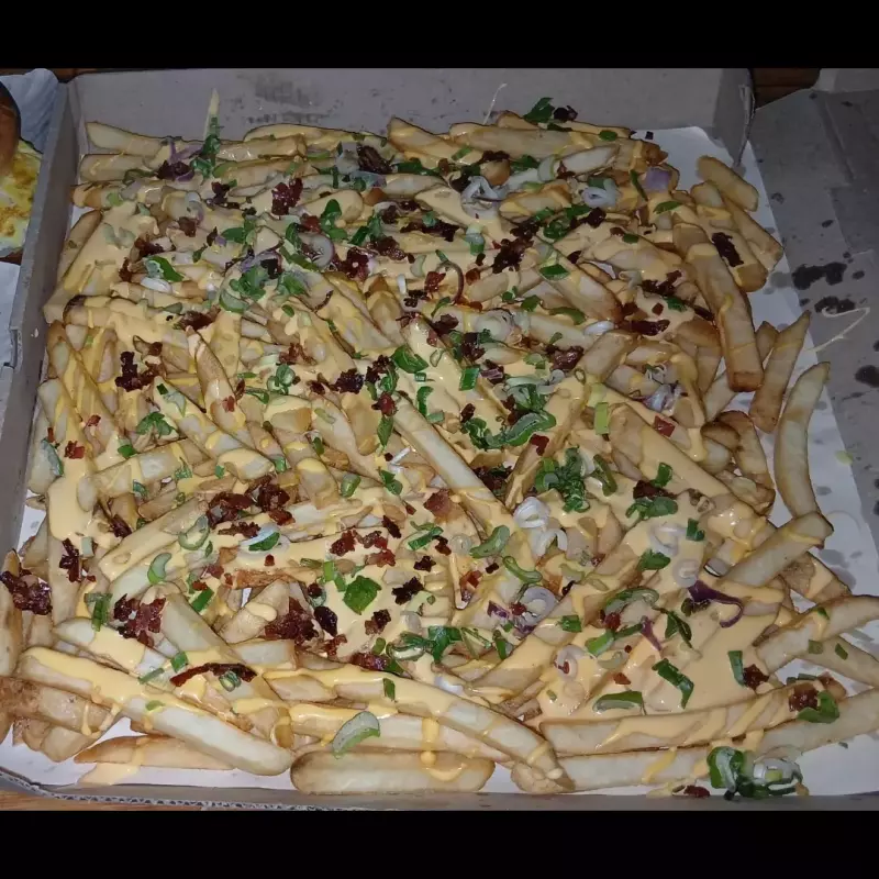 Papas fritas cheddar x 4