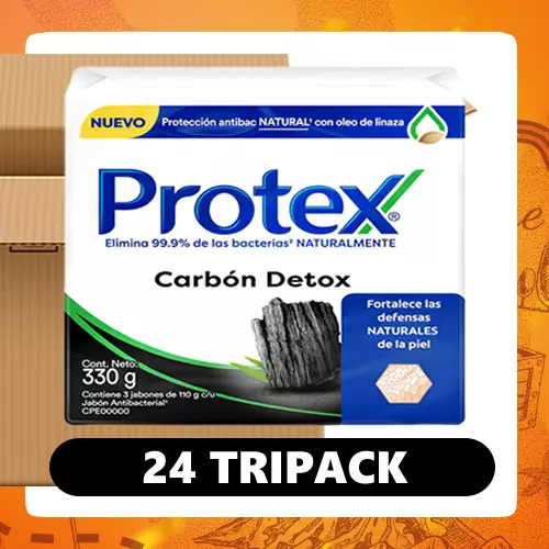 Caja Protex Jabón Carbón Activo 110g