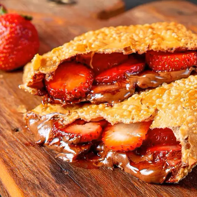 Pastel Nutella c/ Morango