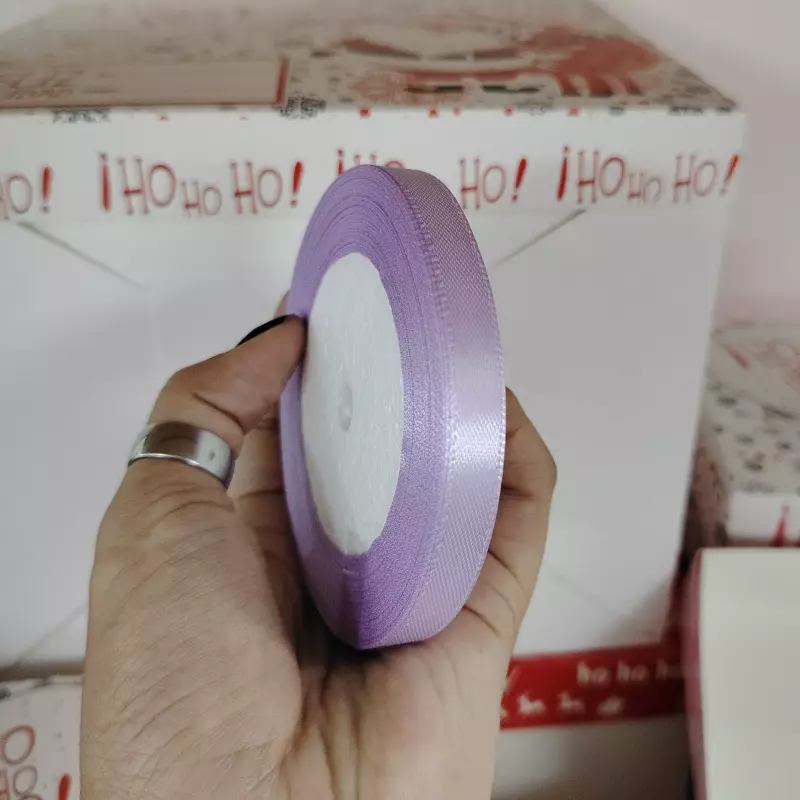 Cinta Raso Lila Claro