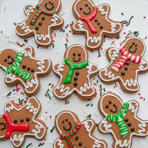 Galletas de jengibre Navideñas