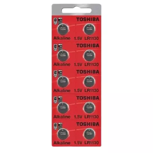 PILHA ALCALINA TOSHIBA LR1130 1.5V