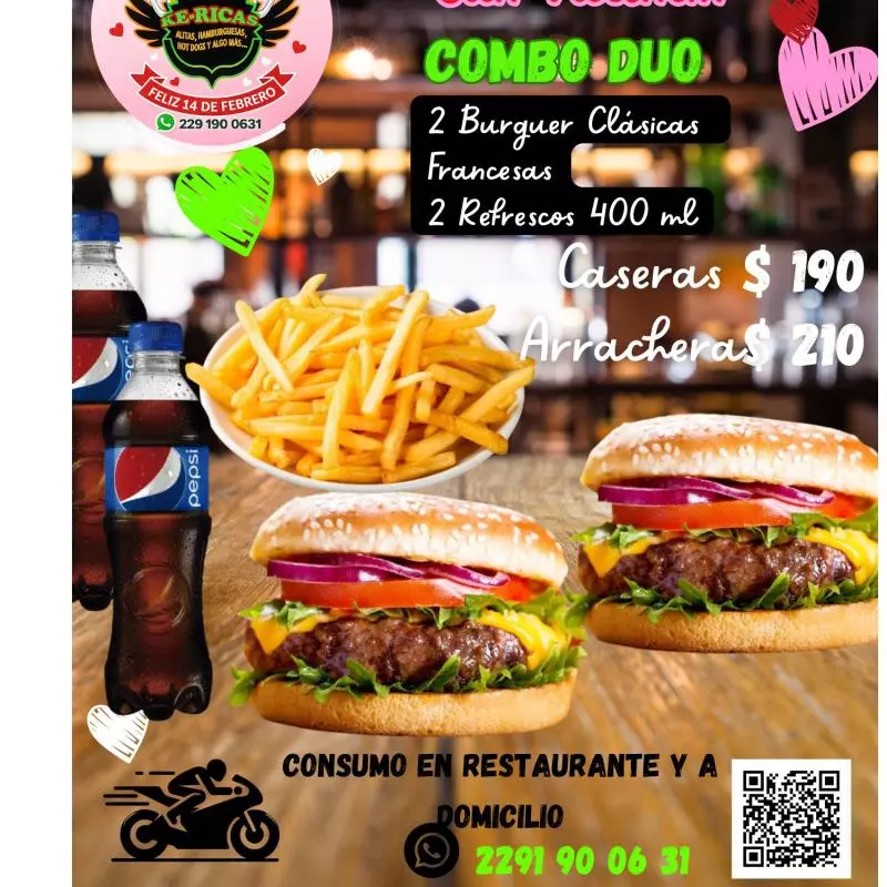 COMBO DUO  ARRACHERA