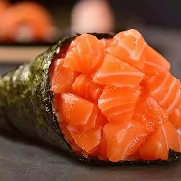 Temaki de Salmão