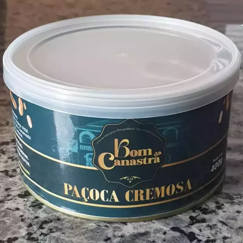 -1194-PAÇOCA LATA O BomDC 400g$14,50