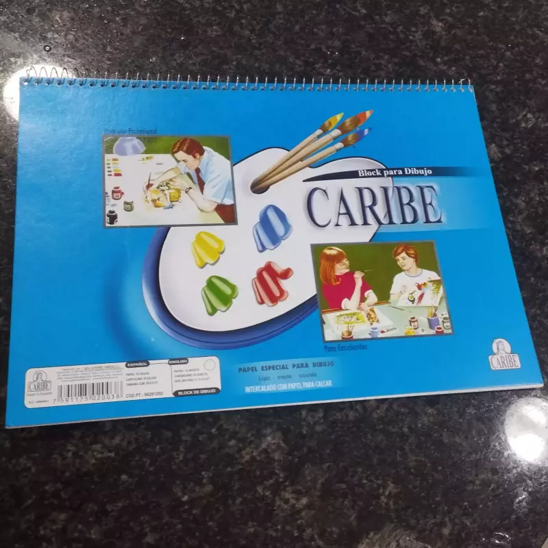 Block de dibujo Caribe