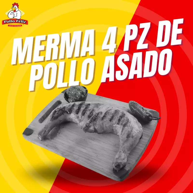 Merma Herradura Pollo Asado (PZ)