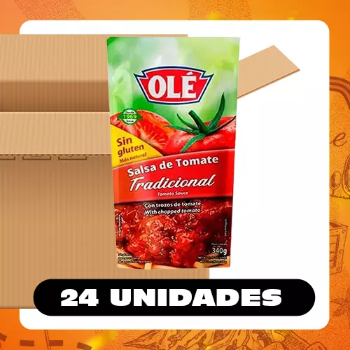 Bulto Olé Salsa Tomate 340g