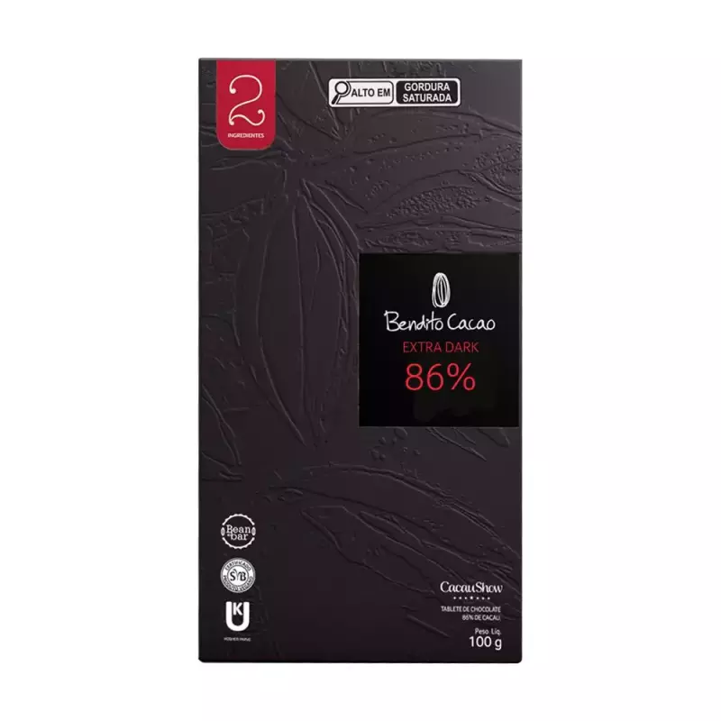Tab Bendito Cacao de Chocolate 86%