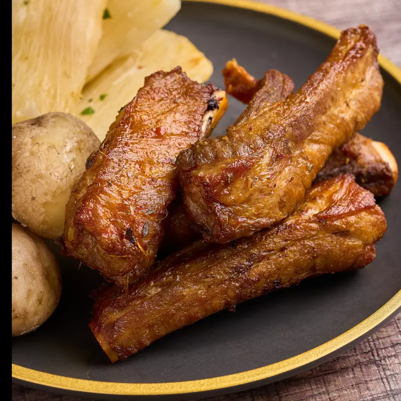 Costilla personal BBQ