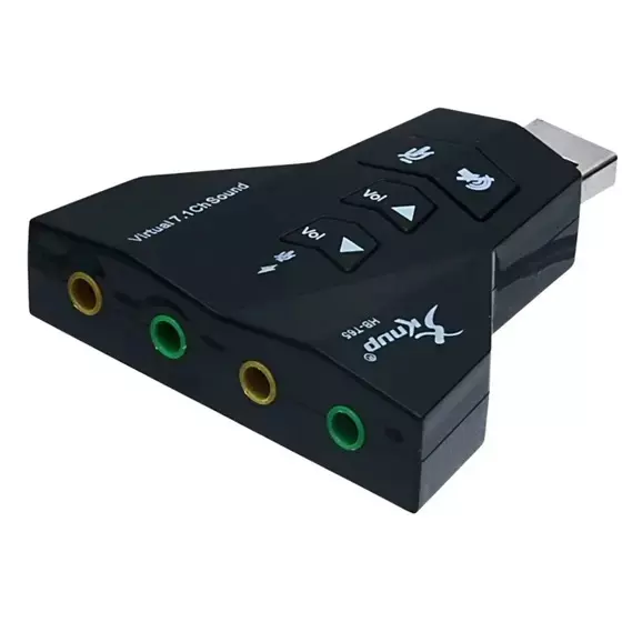PLACA DE SOM USB 7.1DIGITAL HB-T65