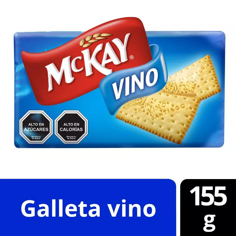 Galleta Vino Mckay 155 grs