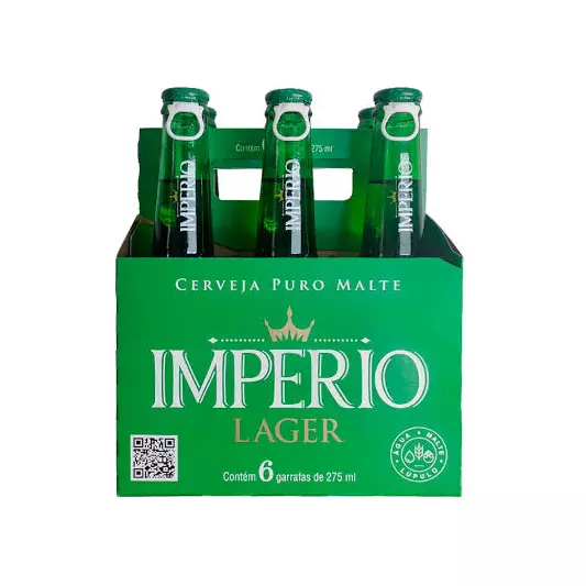 Cx C/6 Império Lager 330ml