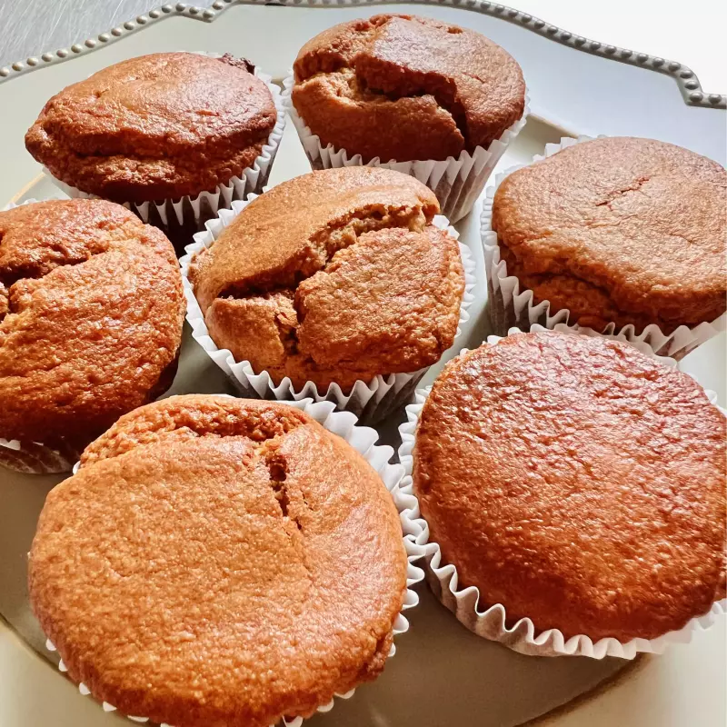 Bolinho Banana Fit (adoc.Tamara)