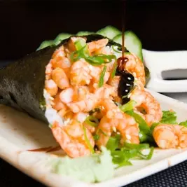 Temaki camarao