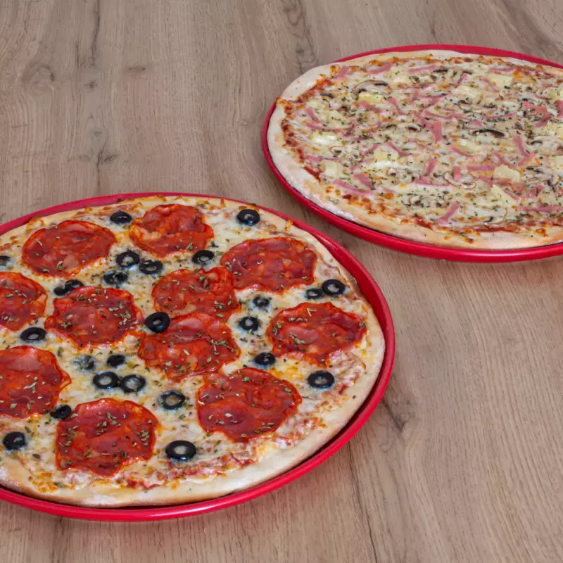 2x1 É DUPLO: 2 PIZZAS MÉDIAS