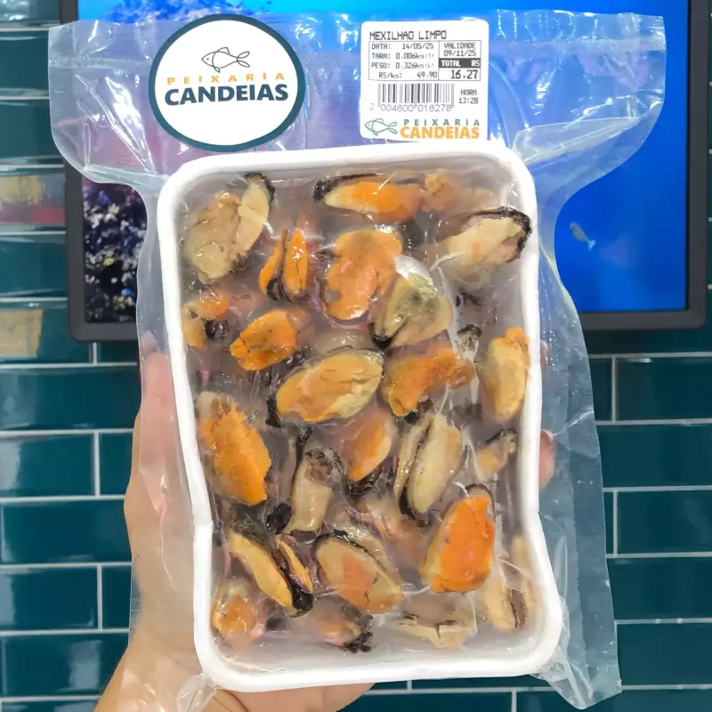 Mexilhão Limpo PCT 500g