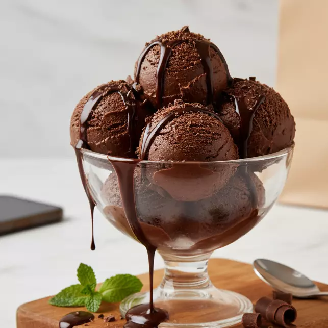 Gelato de Chocolate Belga 500g