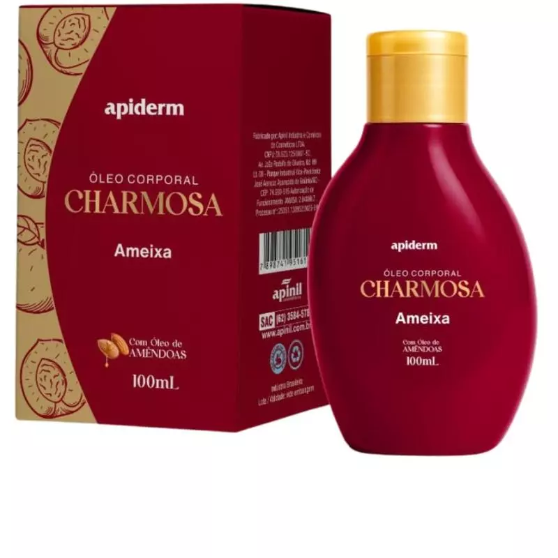 Óleo Corporal Ameixa - charmosa