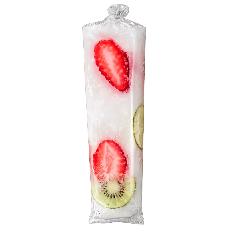 Gelo Morango com Kiwi