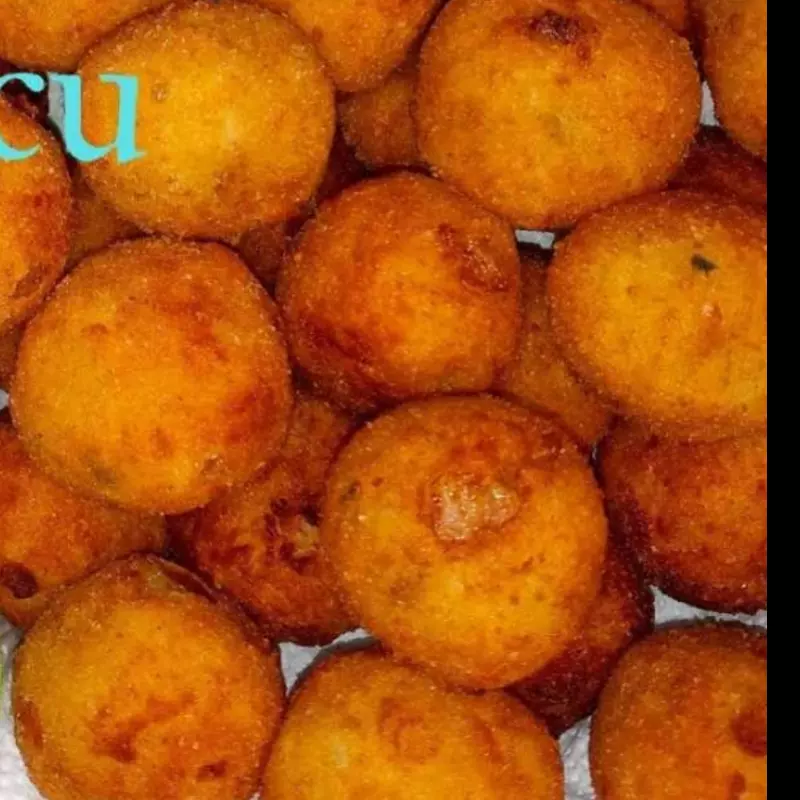 Bolinho de Pirarucu
