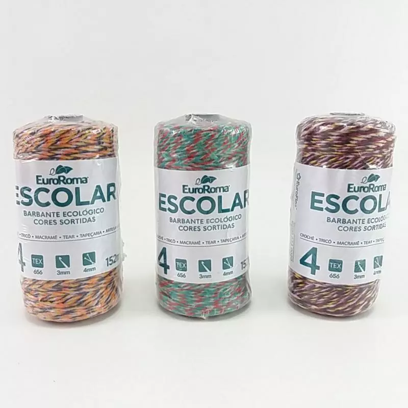 Barbante Escolar Ecológico Nº 6