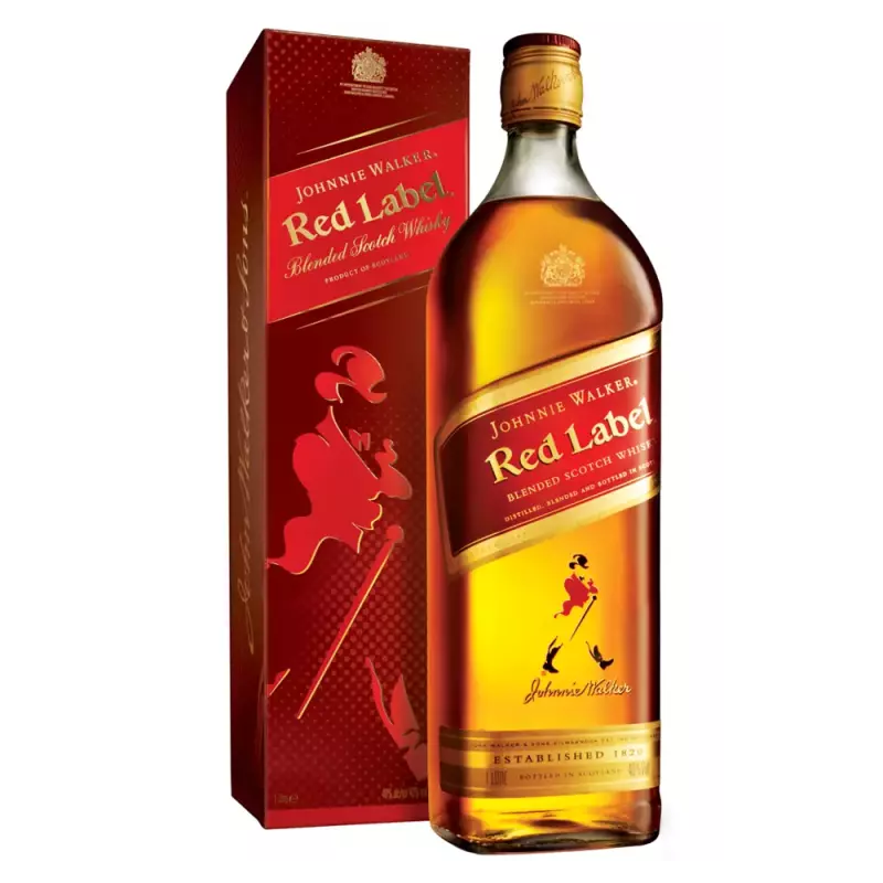 garrafa de red label 1l