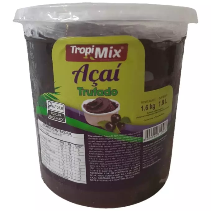 Açaí Tropi Mix Trufado 1,8L
