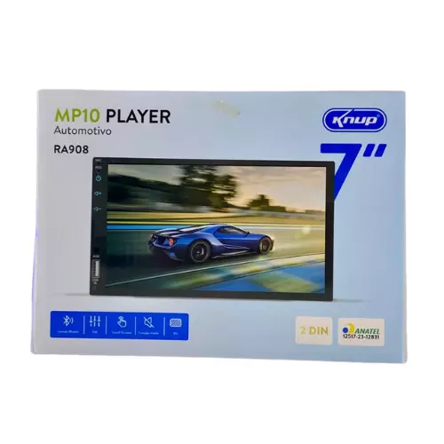 MP10 PLAYER KNUP 7'' 2 DIN RA908