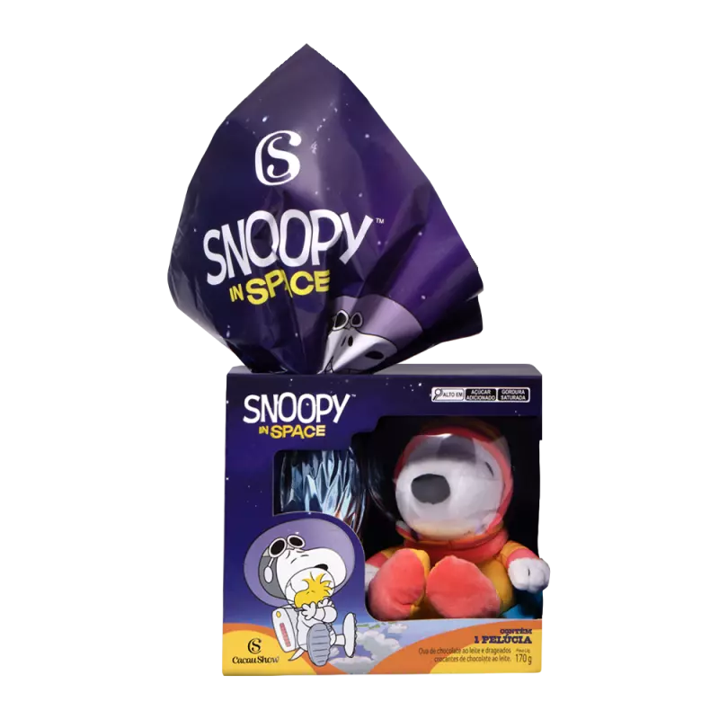 Ovo Páscoa Pelúcia Snoop astro 170g