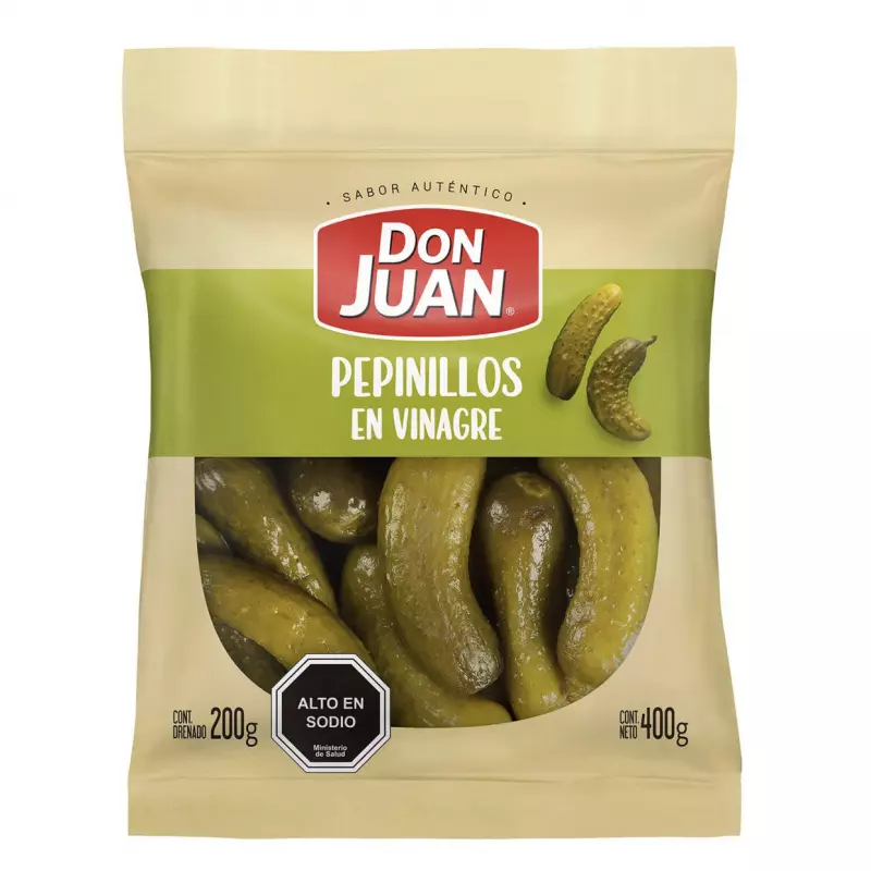 Pepinillos en vinagre don Juan