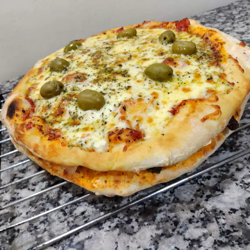 Lomo Pizza 8 raciones + Papas