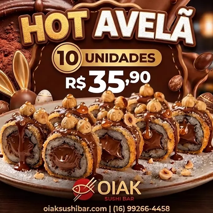 Hot Avelã 10 Unidades LANÇAMENTO
