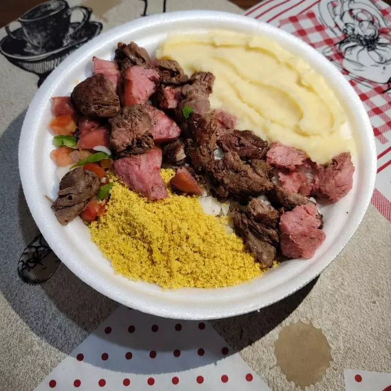 Churrasco Carne e Calabresa