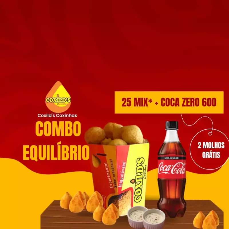 Combo Equilíbrio + coca 600ml