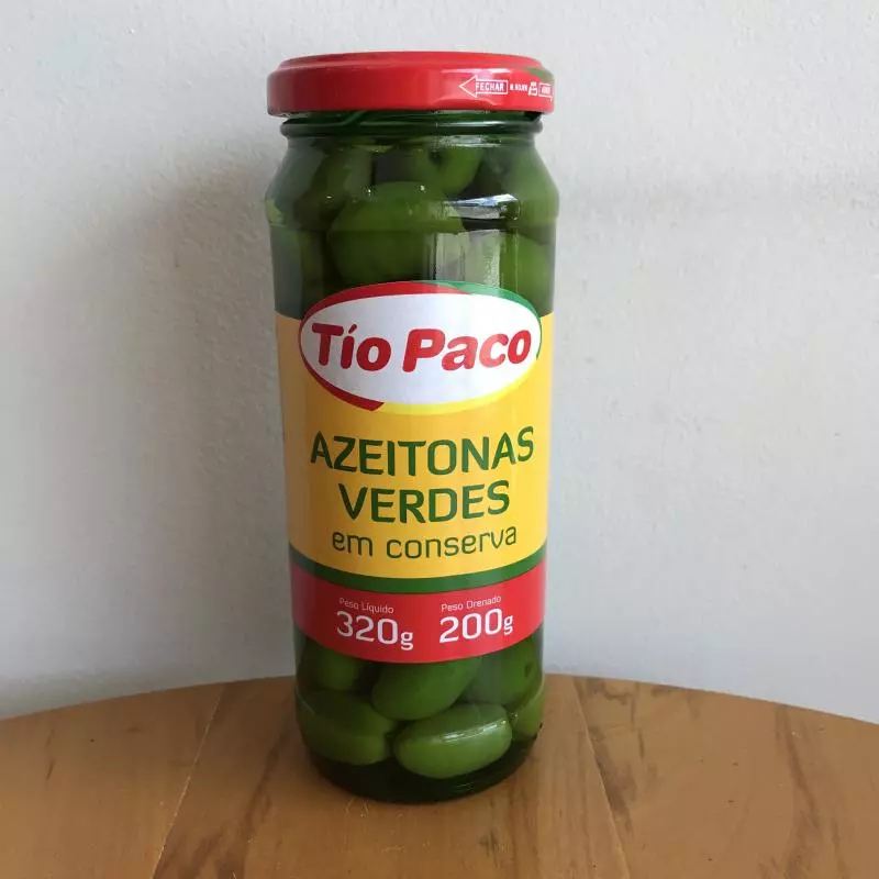 Azeitona Verde s/Caroço 320gr