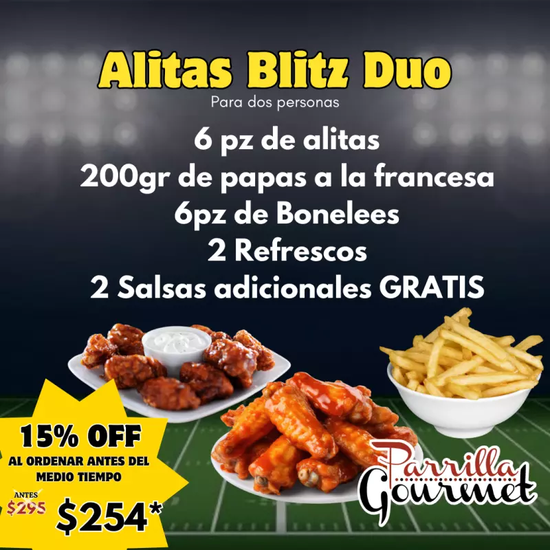 Alitas Blitz Duo