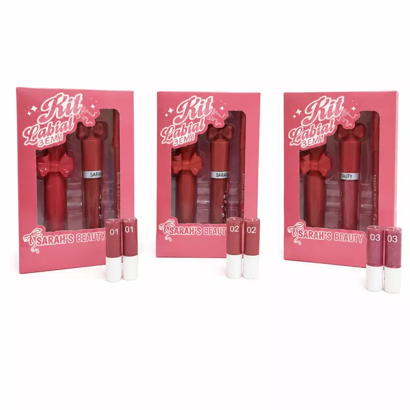 Kit Labial 3 em 1