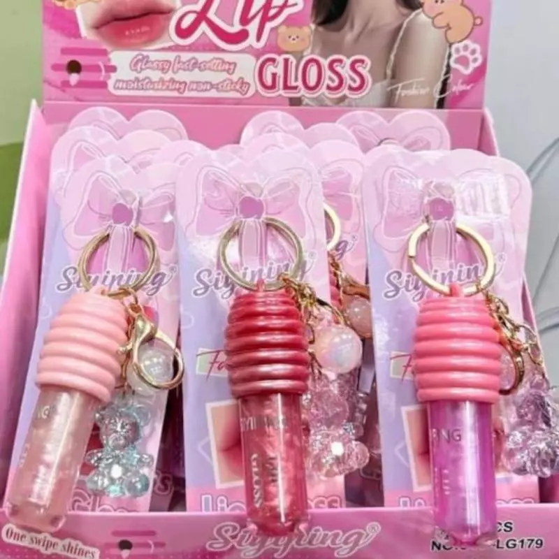 GLOSS COM CHAVEIRO URSINHO