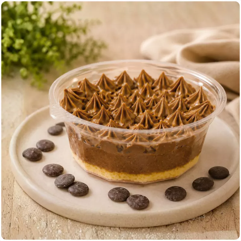 Mousse de Choc 70% c/Amendoim -100g