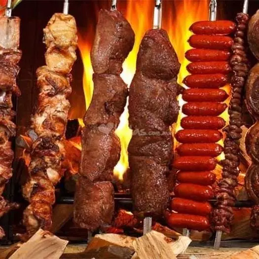 Churrasco (carne, frango e toscana