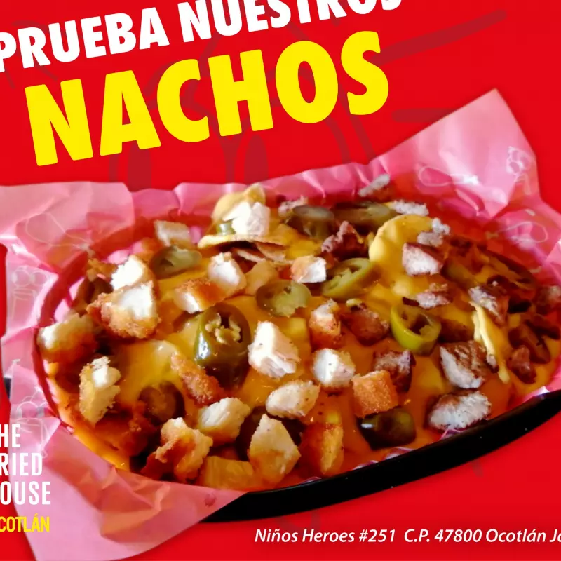 NACHOS DE POLLO / ARRACHERA