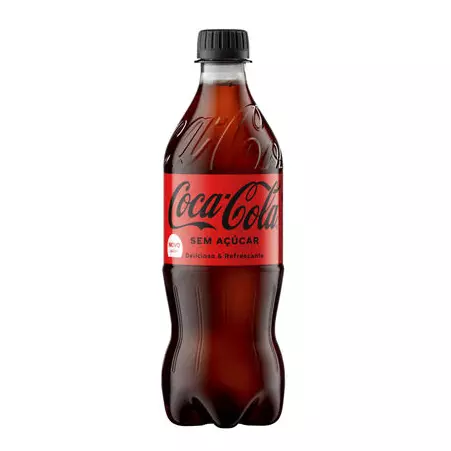 COCA COLA  600ML ZERO AÇUCAR