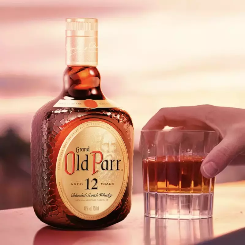Botella Old Parr