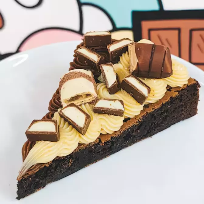 Pizza Brownie Kinder Casadinho