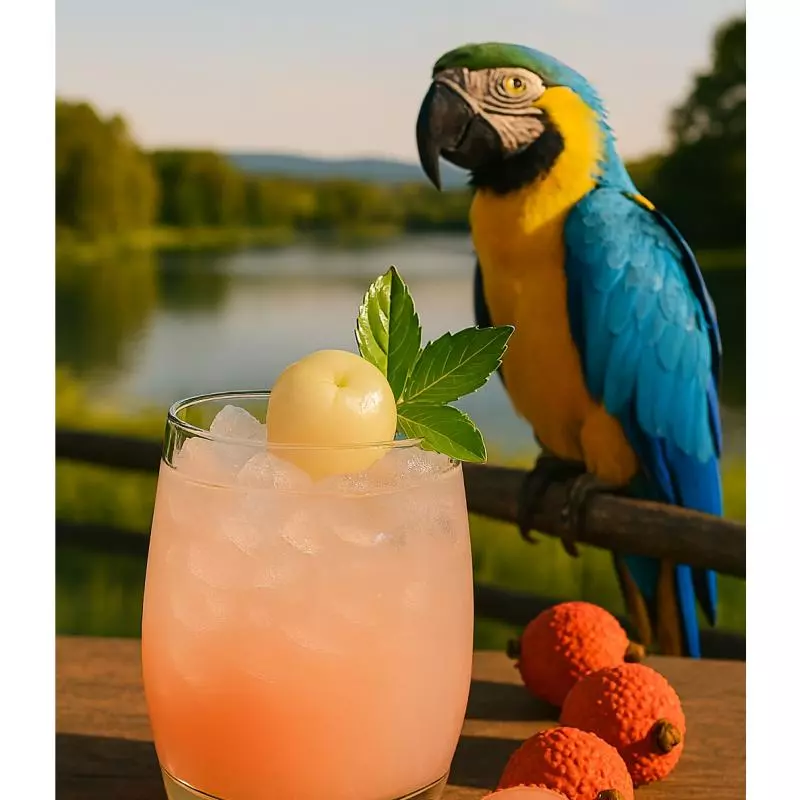Caipirinha de lichia