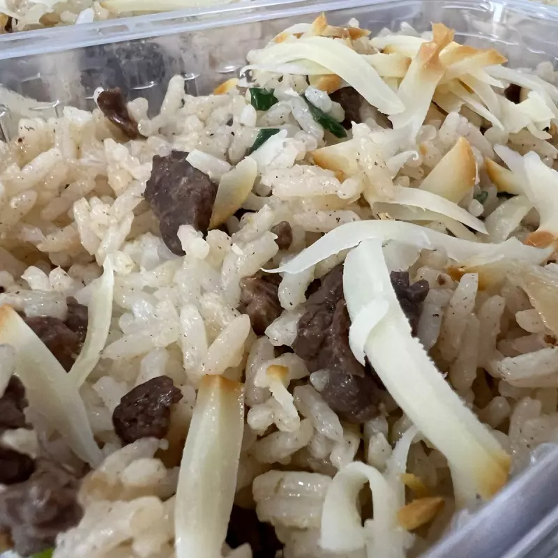 Risoto de Filé Mignon