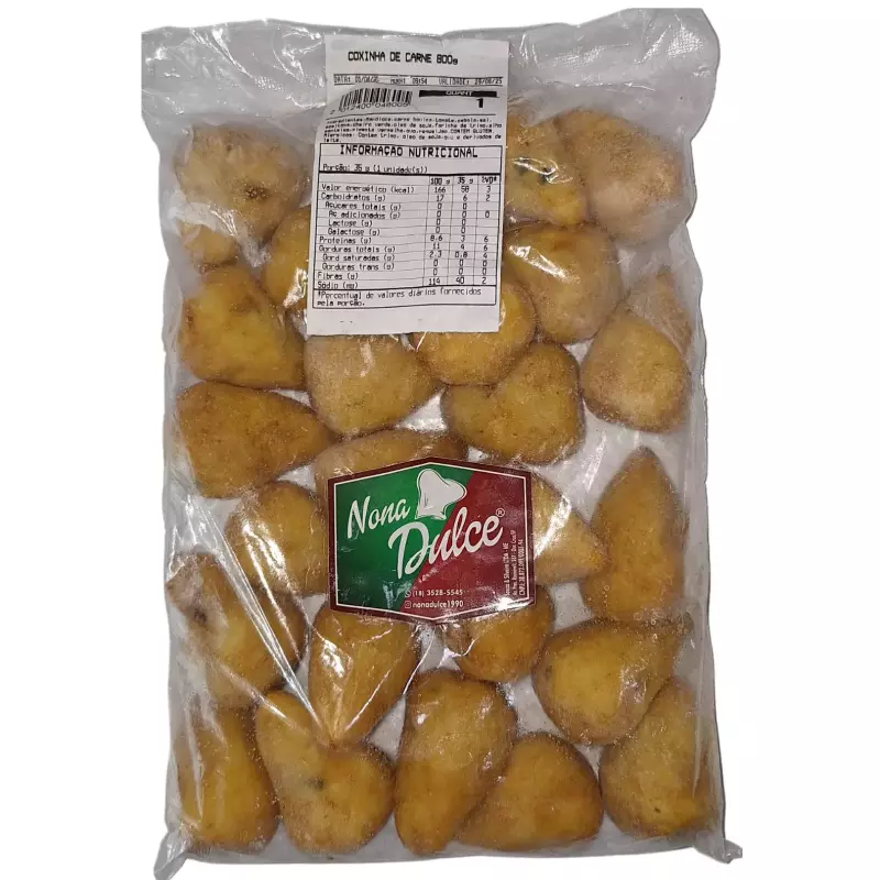 Coxinha de Carne 800g