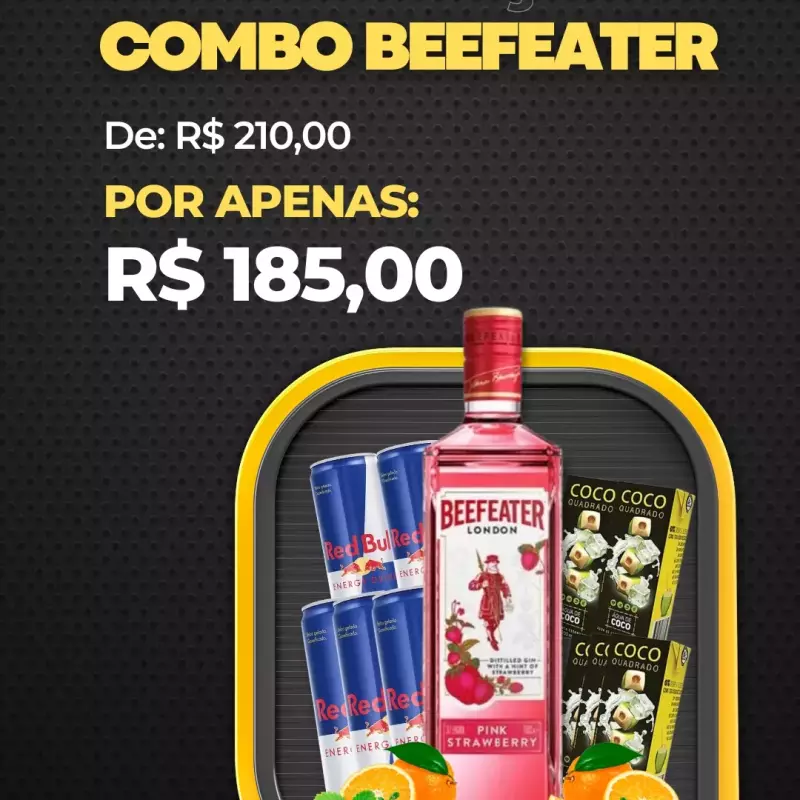 COMBO GIN BEEFEATER PINK